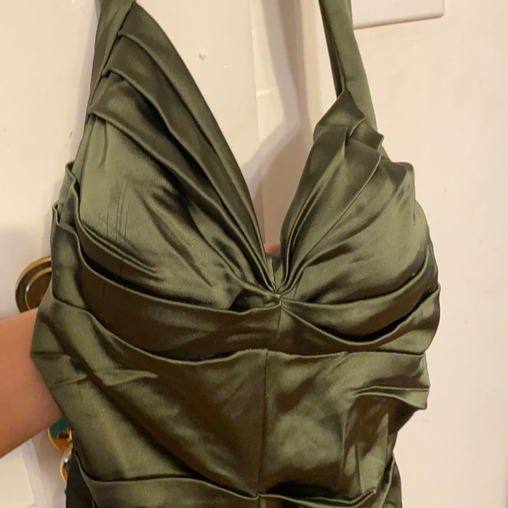 Beautiful Green Halter Dress